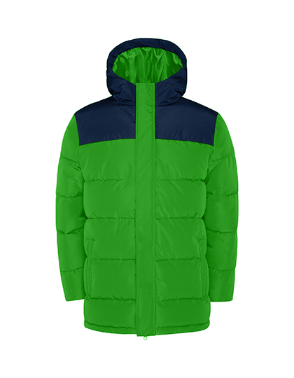 varengroenzwart Tallin Jacket RY5075 – Waterdichte Gewatteerde Jas met Kap | Roly | Vegan & OEKO-TEX®