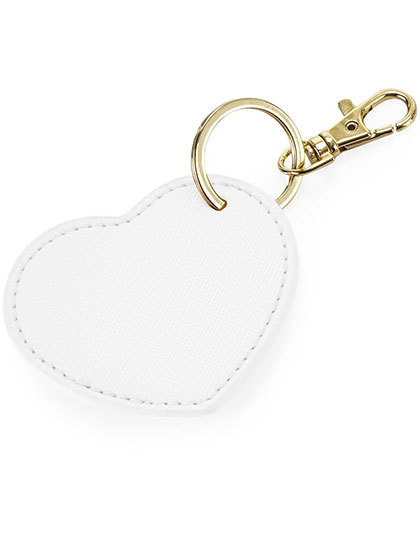 wit Boutique Heart sleutelhanger – BagBase