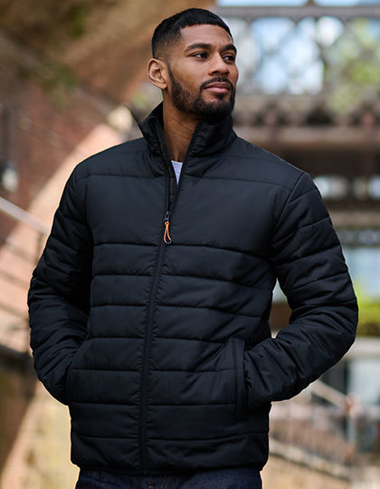 zwarte winterjas regatta Essential Thermal Jacket RG580 – Waterafstotende Winterjas zonder Kap | Regatta Professional | Gerecycled Polyester