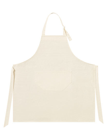 Beige Keukenschort Apron L-Merch