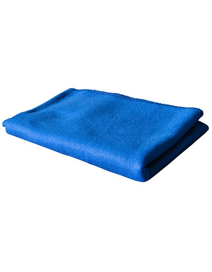 Koningsblauw Exner Fleece Deken – Licht, Warm en Praktisch