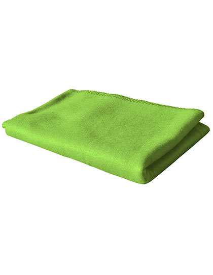 Limoengroen Exner Fleece Deken – Licht, Warm en Praktisch