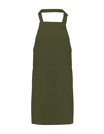 Olijfgroen Keukenschort Apron L-Merch