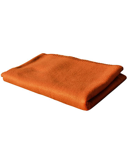 Terracotta Exner Fleece Deken – Licht, Warm en Praktisch