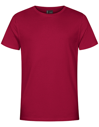 bordeaux EXCD Heren T-Shirt – Duurzaam, Industrieel Wasbaar & Comfortabel | Promodoro