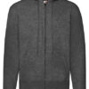 Fruit of the Loom Unisex hoodie met ritssluiting