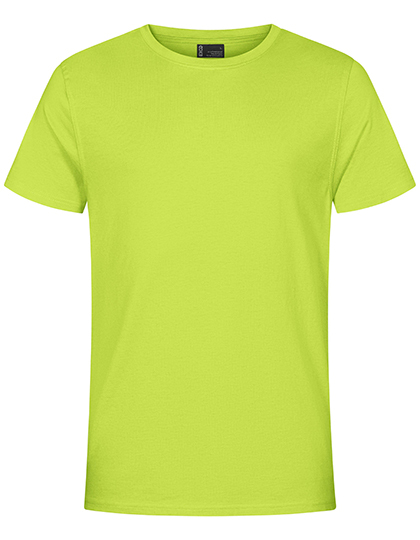 fluo groen EXCD Heren T-Shirt – Duurzaam, Industrieel Wasbaar & Comfortabel | Promodoro