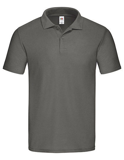 grafietgrijs Fruit of the Loom Original Polo