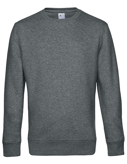 heather mild grey B&C Set In Sweat – Comfortabele en Duurzame Unisex Sweater