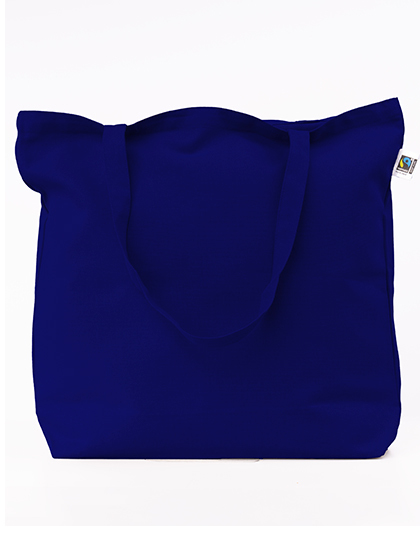 marine Fairtrade cotton Canvas tas