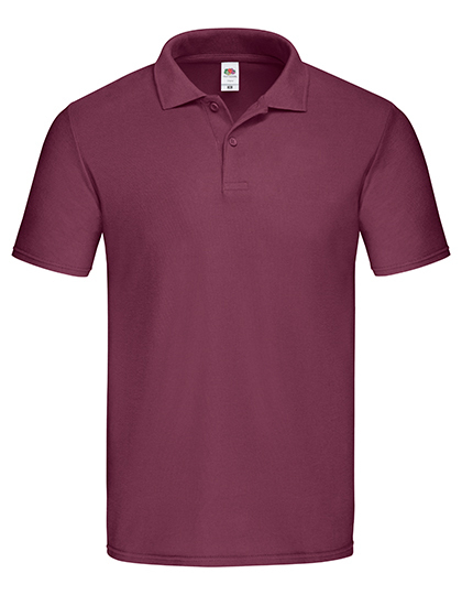 wijnrood Fruit of the Loom Original Polo