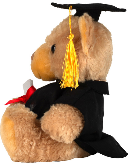 zij Graduation Bear Mumbles – Afstudeer Knuffelbeer 27 cm | Personaliseerbaar Cadeau
