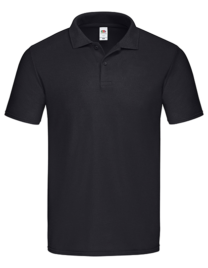 zwart Fruit of the Loom Original Polo