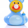 babyeend blauw Schnabels® Squeaky Duck Baby
