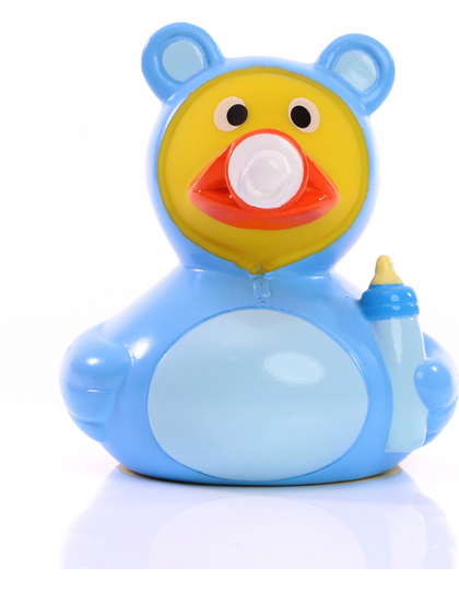 babyeend blauw Schnabels® Squeaky Duck Baby