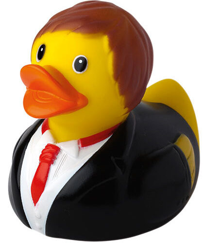 bruidegom eend Schnabels® Squeaky Duck Groom