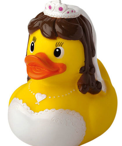 eendje bruid Schnabels® Squeaky Duck Bride