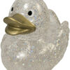 transparant gold Schnabels® Squeaky Duck Glitter
