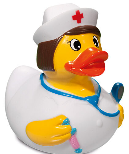 verpleegstereend Schnabels® Squeaky Duck Nurse