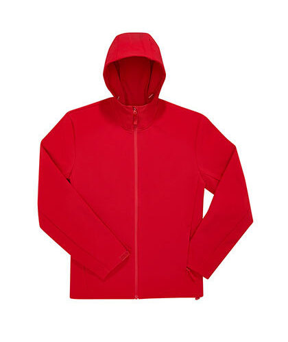 B&C Reset Hooded Softshell Jas – Waterdicht, Winddicht & Met kap