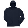 donkerblauw B&C Reset Hooded Softshell Jas – Waterdicht, Winddicht & Met kap