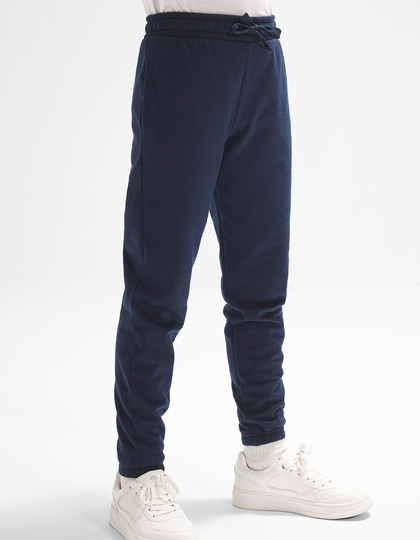 donkerblauw B&C Kids ID.000 Sweatpant – Comfortabele joggingbroek voor kinderen