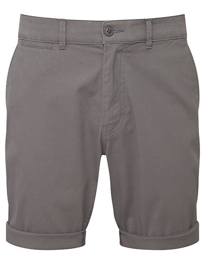 grijs Asquith & Fox Men’s Ultimate Chino Shorts AQ058 | Stretch & Comfort