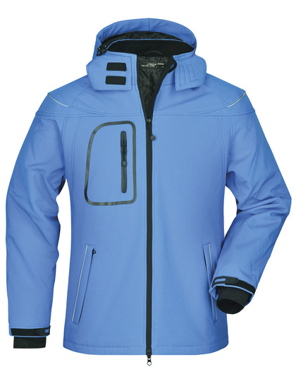Men’s Winter Softshell Jacket JN1000 – Waterdichte & Winddichte Winterjas Heren