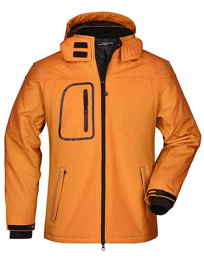 Men’s Winter Softshell Jacket JN1000 – Waterdichte & Winddichte Winterjas Heren