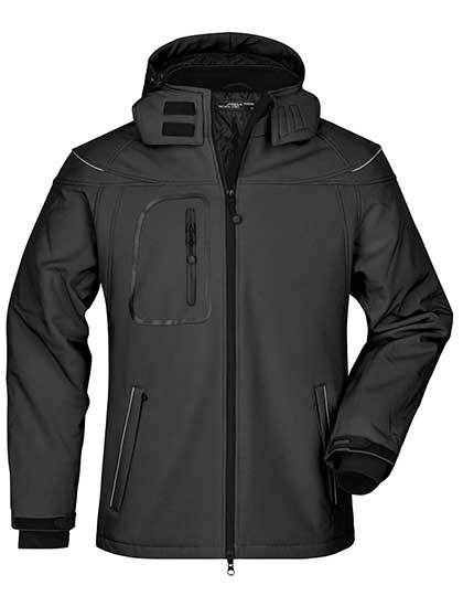 Men’s Winter Softshell Jacket JN1000 – Waterdichte & Winddichte Winterjas Heren